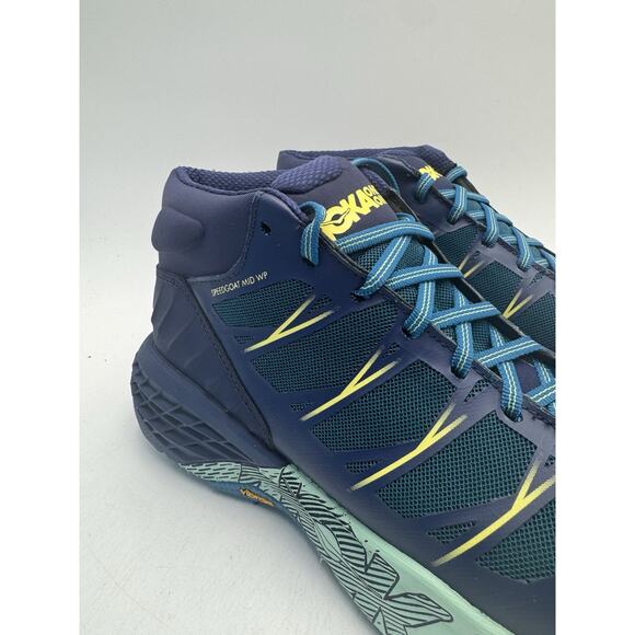 Hoka One SPEEDGOAT MID WP Women's NEW Athletic Shoe Blue Size 10 Medium (SMLB) - Picture 3 of 11